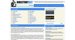 Desktop Screenshot of directorydot.com
